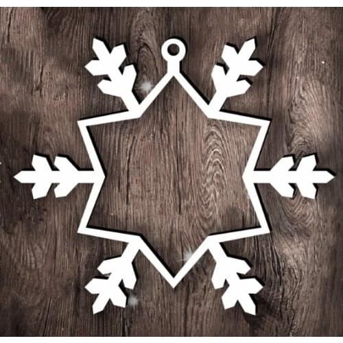 Snowflake Shape Metal Cutting Die DIY for Scrapbooking Decoration Crafts