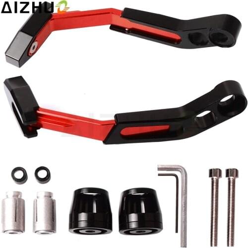 Universal 7/8" 22mm Motorcycle Handlebar Brake Clutch Levers Protector Guard For HONDA CBR 250R CBR500R CB500F CB190R CB190X