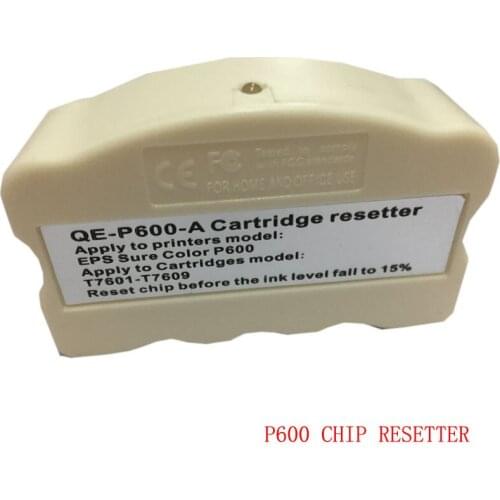 Vilaxh P600 cartridge chip resetter for Epson sure color SC-P600 chip resetter for orignial chips and auto reset chips Printer