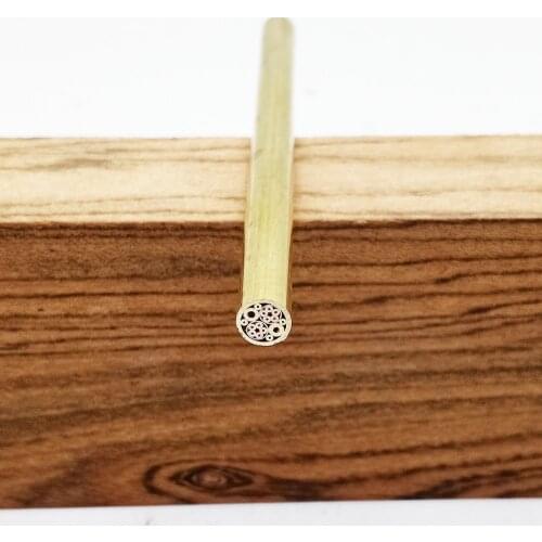 Custom Mosaic Pin brass (6 mm x 90 mm) (0.23x3.54") for knife making supplies