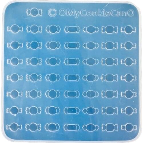 Stars Love Heart Candy Epoxy Resin Mold Cookie Biscuit Cake Baking Silicone Mould DIY Crafts Jewelry Casting Mold