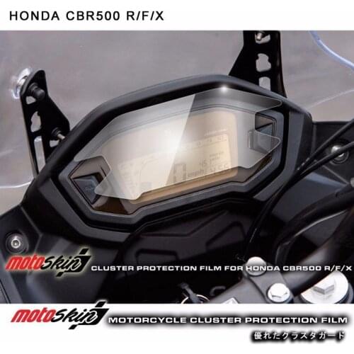 2 Pcs Cluster Scratch Screen Protection Film Protector Instrument Speedometer Film Cover for Honda CBR500R 500F 500X 2015-2017