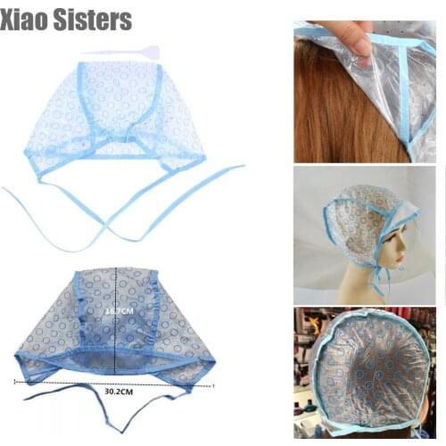 2 Pcs Reusable Hair Dye Cap Professional Hair Salon Color Coloring Hair Dye Cap Color Hairstyling Tools