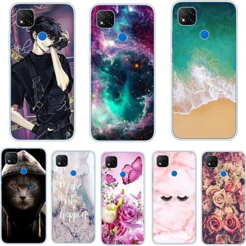 For xiaomi redmi 9C NFC Case Soft touch TPU silicon Phone Back Cover redmi 9C Case 6.53 inch bumper funda full protective