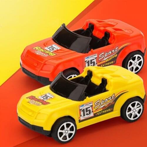 Childrens Toy Mini Inertia Racing Toy Model 1:4 Inertia Power Car Sports Car Home Decoration Children Boy Girl Toy Gift