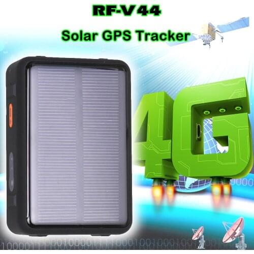 RF-V44 LTE GPS Tracker Cow Locator 4G Tracker For Car Solar Power WIFI positioning With WIFI Positioning Accuracy of 30m Indoors