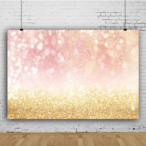 Gradient Light Spot Sequins Backdrops Artistic Photos Background Decorations for Kids Birthday Party Photography Props