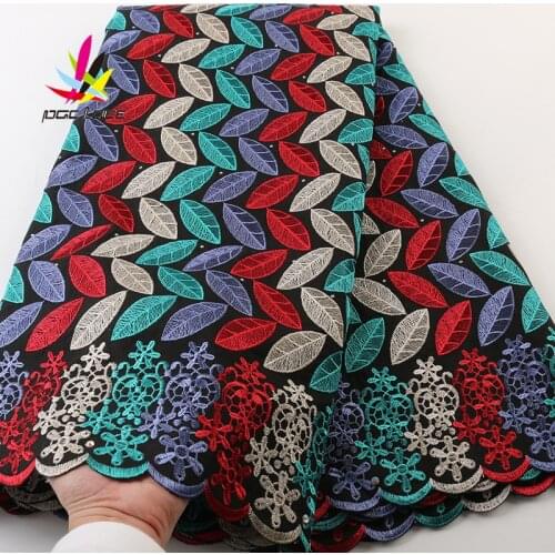 Cotton Voile Lace High Quality Swiss Voile Lace Austria High Quality Nigeria 2021 Nigeria Embroidery White Good Price New Design