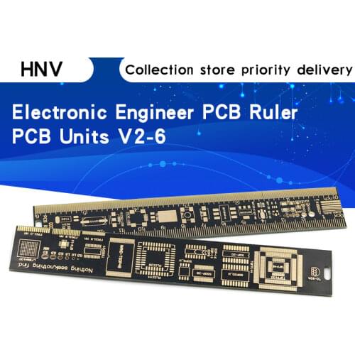 PCB Ruler For Electronic Engineers For Geeks Makers For Arduino Fans PCB Reference Ruler PCB Packaging Units v2 - 6