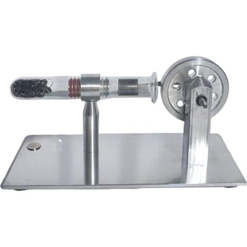 Mini Stirling Engine Mini Generator External Turbine Steam Engine Model Science Education Supplies