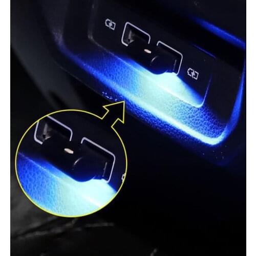Mini USB LED Car Light Auto Interior Atmosphere Light Decorative Lamp Emergency Lighting Auto Colorful Light Car Accessory