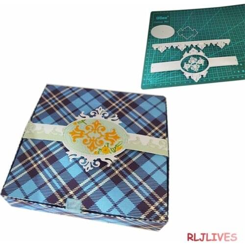 Classic Belly Band Set Metal Cutting Dies DIY Scrapbooking Card Stencil Paper Craft Handmade Album Handbook Decoration