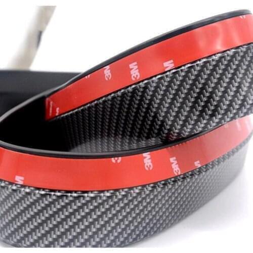 The New car sticker protector front bumper lip for Ford Fiesta Ecosport Focus MK2 MK3 MK4 Kuga Escape