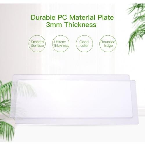 2pcs Transparent Cutting Pad Accessory Durable PC Material Plate Replacement Pad for Die Cutting & Embossing Machine Arts