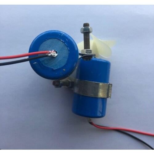 RC Jet boat underwater Motor propeller 7.4V CW CCW 3-blade propeller fr DIY Micro ROV robot RC bait boat underwater part