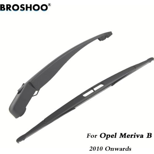 BROSHOO Car Rear Wiper Blades Back Windscreen Wiper Arm For Opel Meriva B Hatchback (2010-) 410mm,Windshield Auto Styling