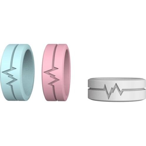 2020 Silicone Ring Safe Survival Night Glow Rings Glowing Silicone Ring For Men Women Night Run Party Outdoor Survival