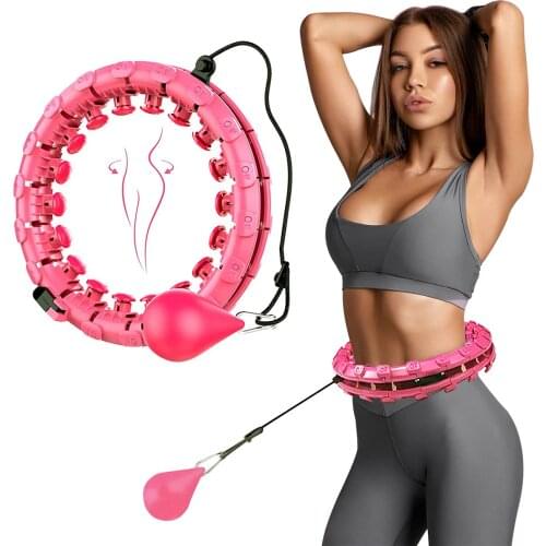 24 section Einstellbare Sport Hoops Adjustable Smart Sport Hoops Abdominal Thin Waist Hoola Hoops Verstelbare Exercise Massage