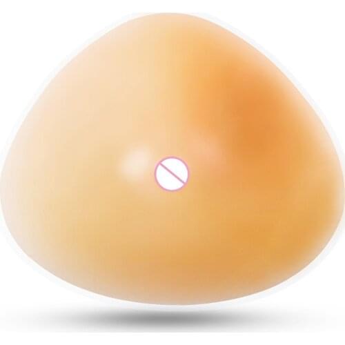Triangle Silicone Breast Form for Mastectomy Women Fake Breast Making Body Balance Artificial Boob Big Chest Favorite 150-1000g