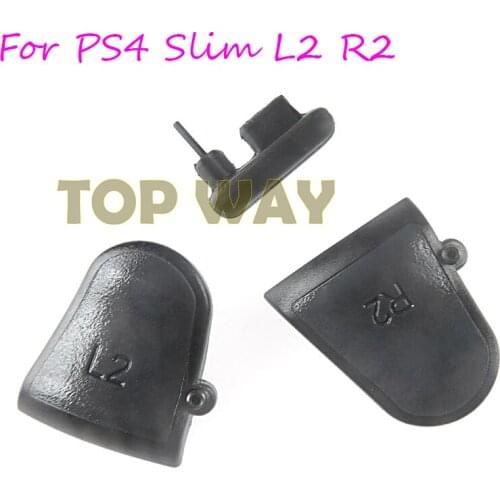 1set Skidproof Anti-sweat Design for PS4 for Playstation 4 Slim pro for Dualshock 4 Controller L2 R2 Triggers Buttons Dust Plug