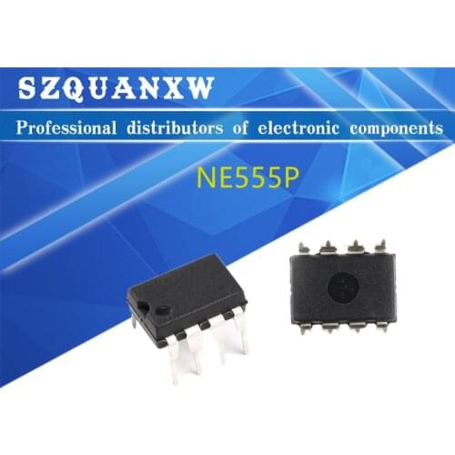 10PCS NE555P DIP8 NE555 DIP NE555N 555P DIP-8 new and original IC