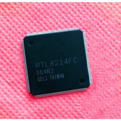 2-10pcs New RTL8214FC RTL8214FC-VC-CG TQFP-176 Ethernet transceiver