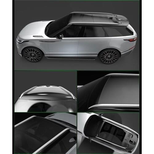 2Pcs silver left right Aluminium roof rack bar rail fits for J-a-g-u-a-r F-pace fpace 2016 2017 2018 2019 2020