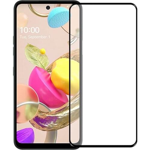 3D Full Glue Tempered Glass For LG K42 Full Cover 9H film Explosion-proof Screen Protector For LG K52 K62