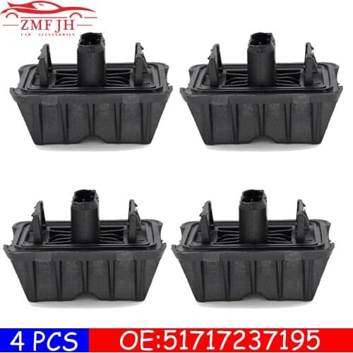 4pcs Jack Pad Under Support Pad Lifting Car 51717237195 fit for bmw e39 for BMW 1 3 5 6 7 series X1 E81 E82 E90 F10 F13 F01 F10