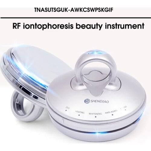 4In1 RF EMS Mesotherapy Electroporation Instrument Face Beauty Massager LED Photon Skin Rejuvenation Remover Wrinkle Appliances