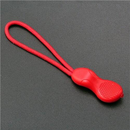 500pcs Zipper Pull Puller End Fit Rope Tag Replacement Clip For Travel Bag Suitcase Tent Backpack