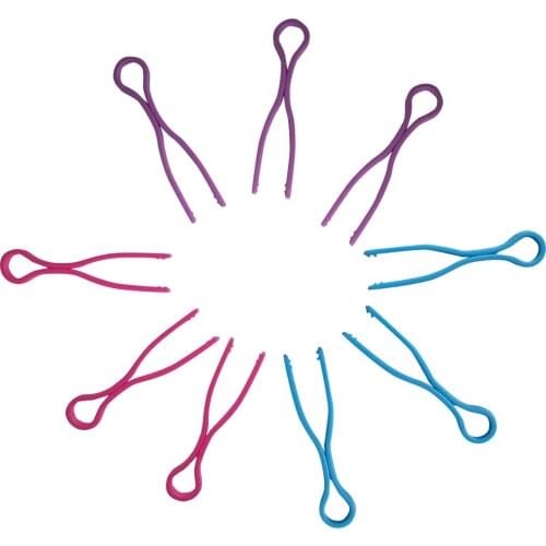 60 Piece Mixed Plastic Bobbin Clips Clamp Thread Spools Clips Sewing Accessories