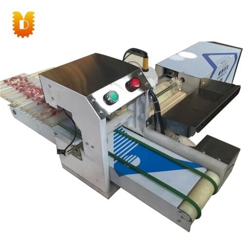 UDCR-60 Automatic Doner kebab string machine/satay skewer string wearing machine