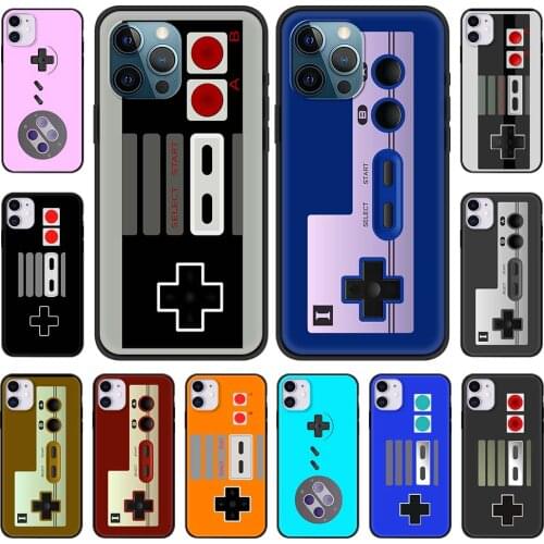 Case for iPhone 11 12 Pro Max Phone Cover for Apple iPhone 7 8 Plus SE2020 X XR XS Max Luxury Shell Classic Gamepad Box Game Boy