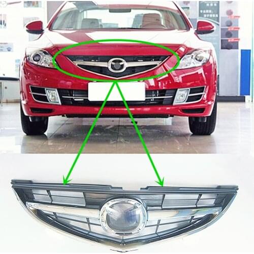 Car body parts front bumper grille for Mazda 6 GH 2010-2012