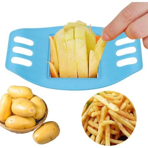Chopper Chips Making Tool Potato Cutting Kitchen Tool Gadget French Fry Cutter Vegetable Potato Slicer Cutter