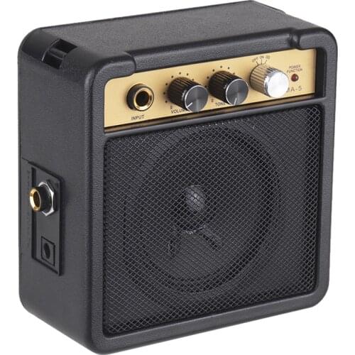 Mini Guitar Amplifier Guitar Amp With Back Clip Speaker Guitar Accessories For Acoustic Electric Guitar E-WAVE