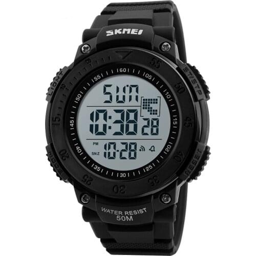 2020 New Fashion Mens Watch Outdoor Sports Calorie 3d Pedometer With Luminous Week Display Alarm Chronograph Birthday Gift