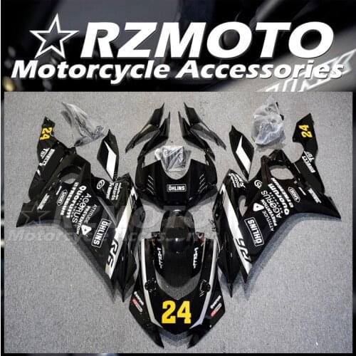 New ABS Motorcycle Whole Fairings Kit Fit For YZF-R6 2017 2018 2019 R6 17 18 19 Bodywork set Custom Free black matte