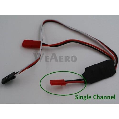 DAL 2A Single / Dual Channel LED Light Controller Switch for RC Multicopter Night Flight Fly