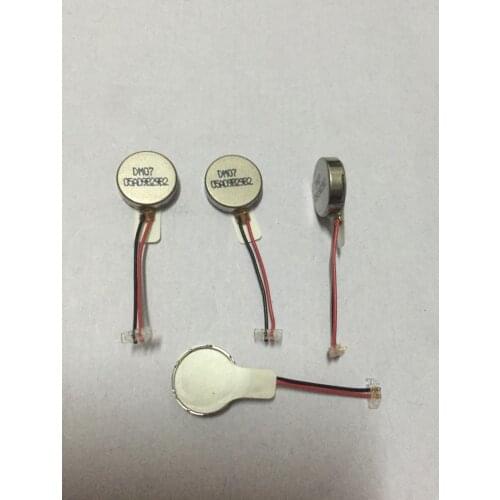 Original new 100% DM07 button vibration motor flat vibration motor 2.8X10mm DC vibrator with plug wire