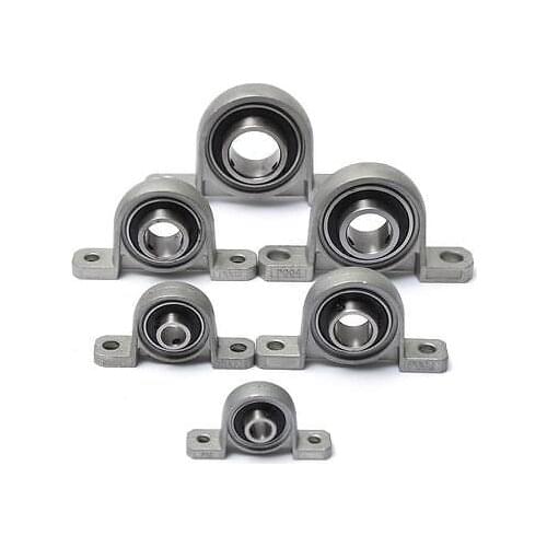 1PC 8/10/15/17/20/25mm Bore Diameter Mounted Bearings Ball Pillow Block Housing WG