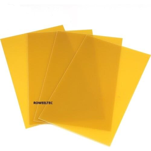 A4 size Photo Polymer Plates Water Washable 10pcs for Hot Foil Stamping