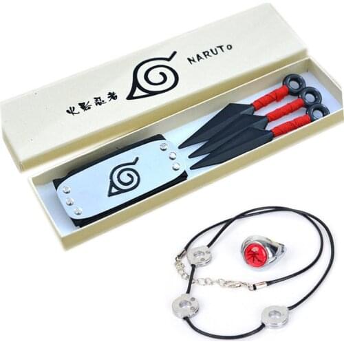 Anime Headband Cosplay Akatsuki Costumes Accessories Props Itachi Akatsuki Madara Anime Headband Props Gift for Boys Wholesale