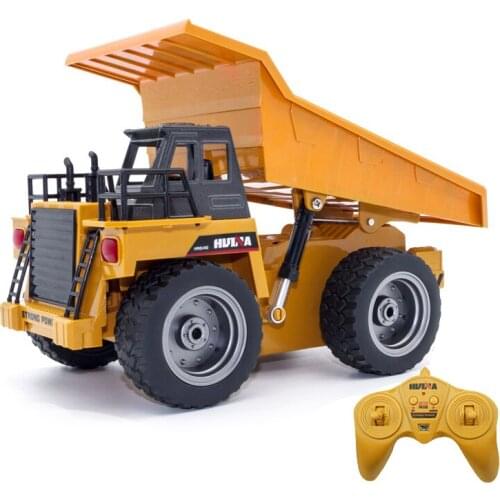 RC Alloy engineering truck Super power RC tipper Dump RC trucks Beach toys Childrens adult toys Boys toys birthday Xmas gifts