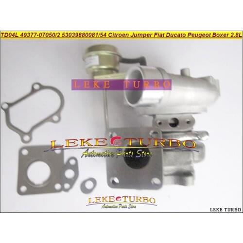 Turbo TD04 53039700081 53039700054 49377-07050 49377-07052 Turbocharger For Citroen Jumper Fo Fiat Ducato For Peugeot Boxer 2.8L