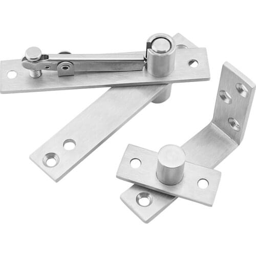 360 Degree Shaft Rotation Axis Door Hinge For Heavy DoorHidden Adjustable Gap Shaft Up and Down Door Pivot Hinge Hardware