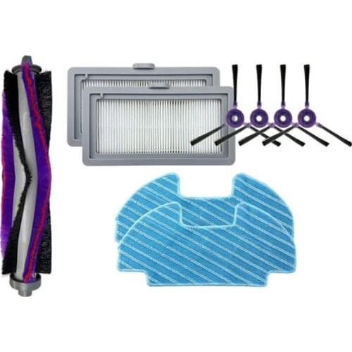 Vacuum Cleaner Main Brush Side Brush Hepa Filter Mop Cloth for Samsung VR05R503PWK Robotic Vacuum Cleaner Parts Accessories