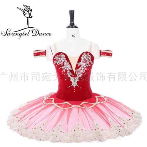 Don quixote variation plain professional ballet tutu women paquita classical performance ballet costumes tutu for girls LT0012