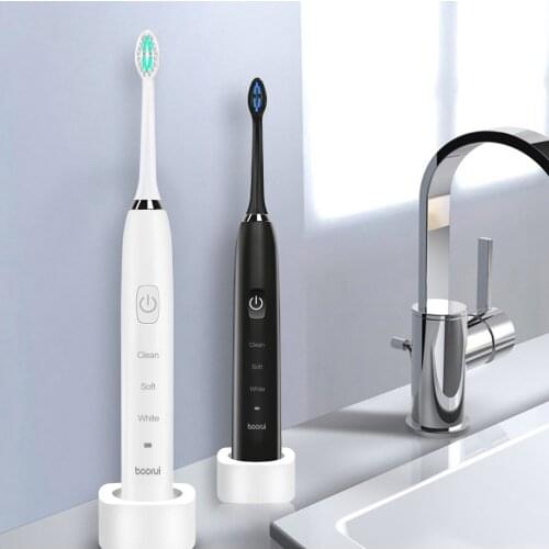 Electric Automatic Toothbrush Powerful Ultrasonic Sonic USB Charge Rechargeable Tooth Washable Electronic Whitening Teeth Brush